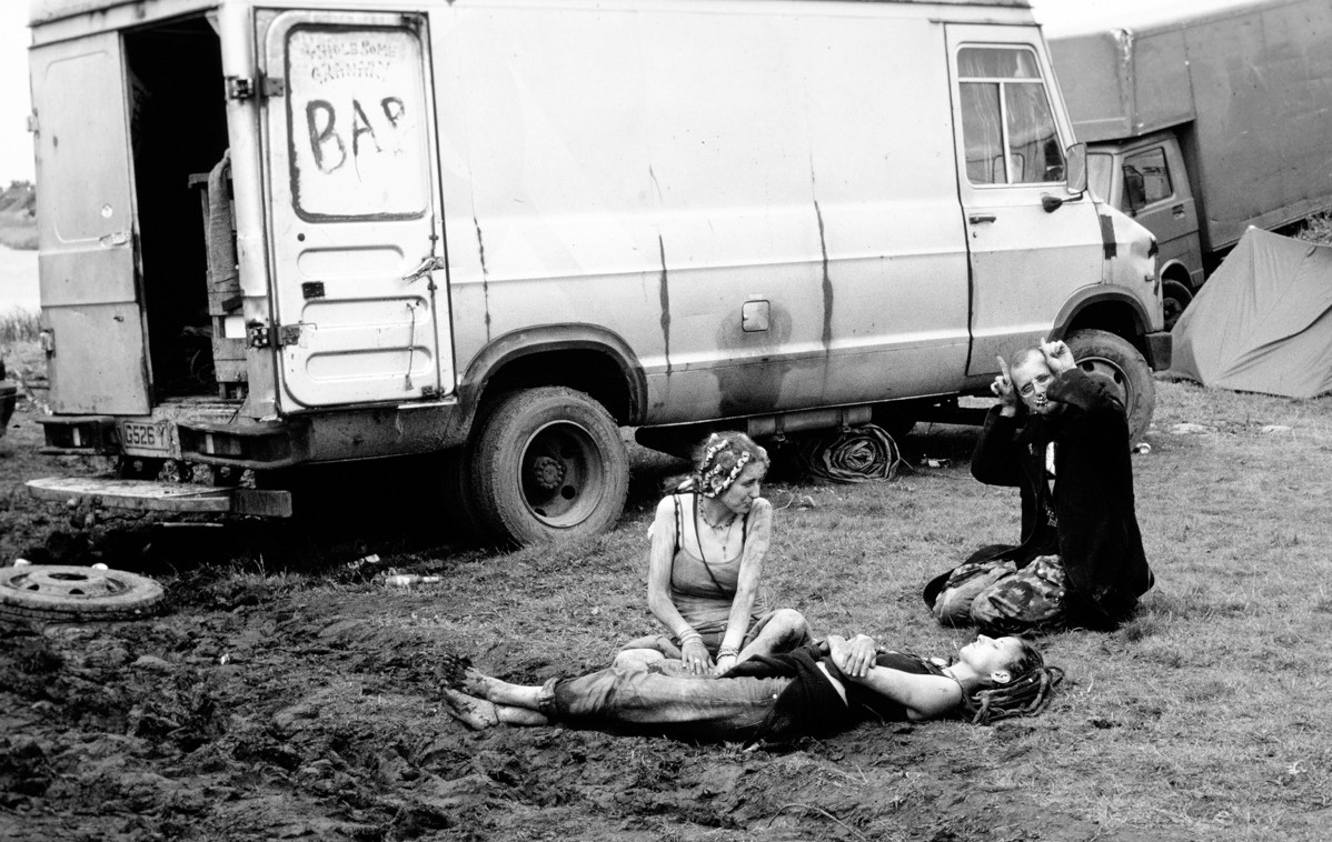 Bar Truck, Steart Beach, Bridgwater Bay, 2002 by Molly Macindoe