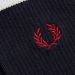Navy / Snow White / Burnt Red