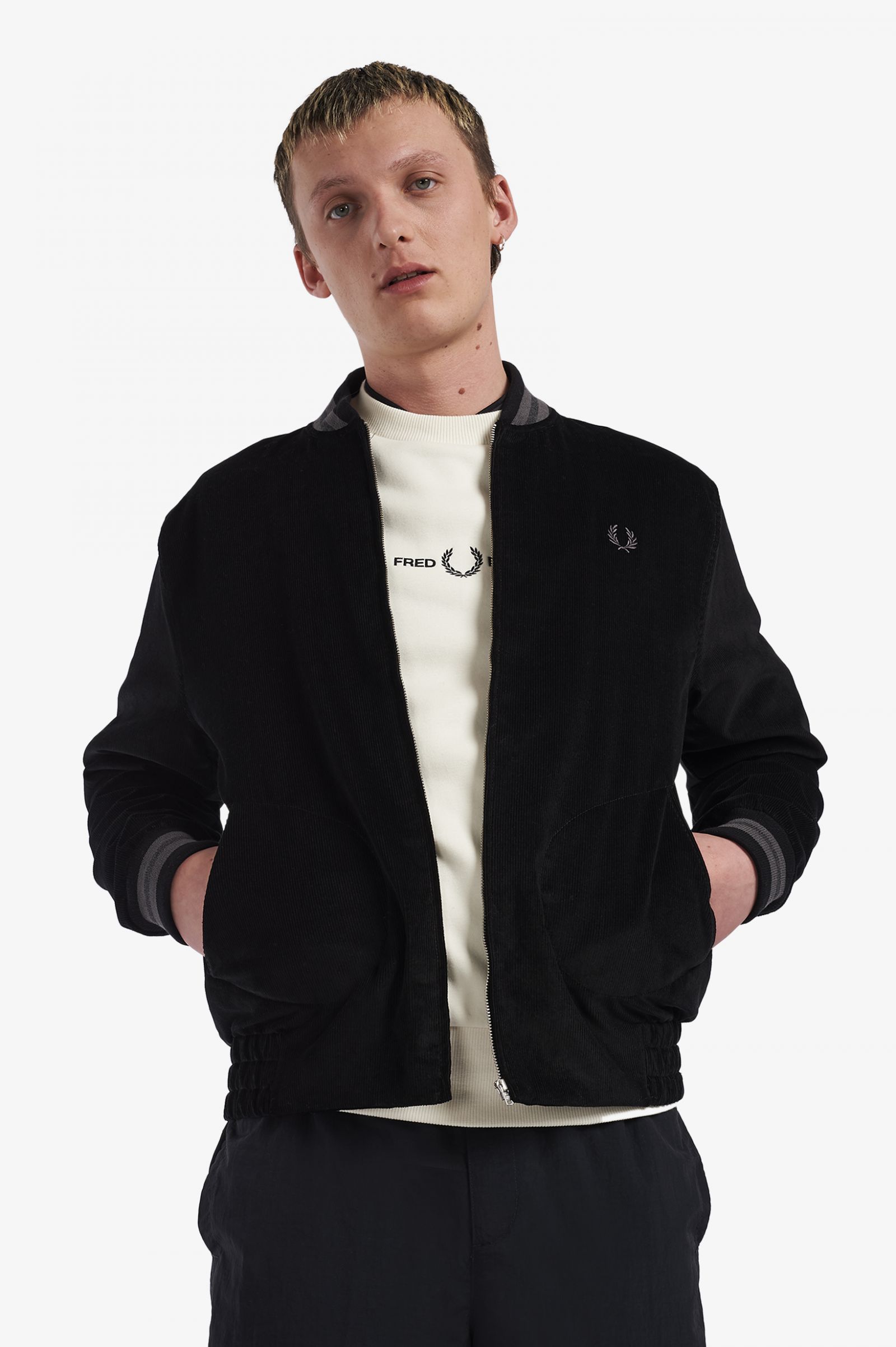 Bomber fred perry hombre