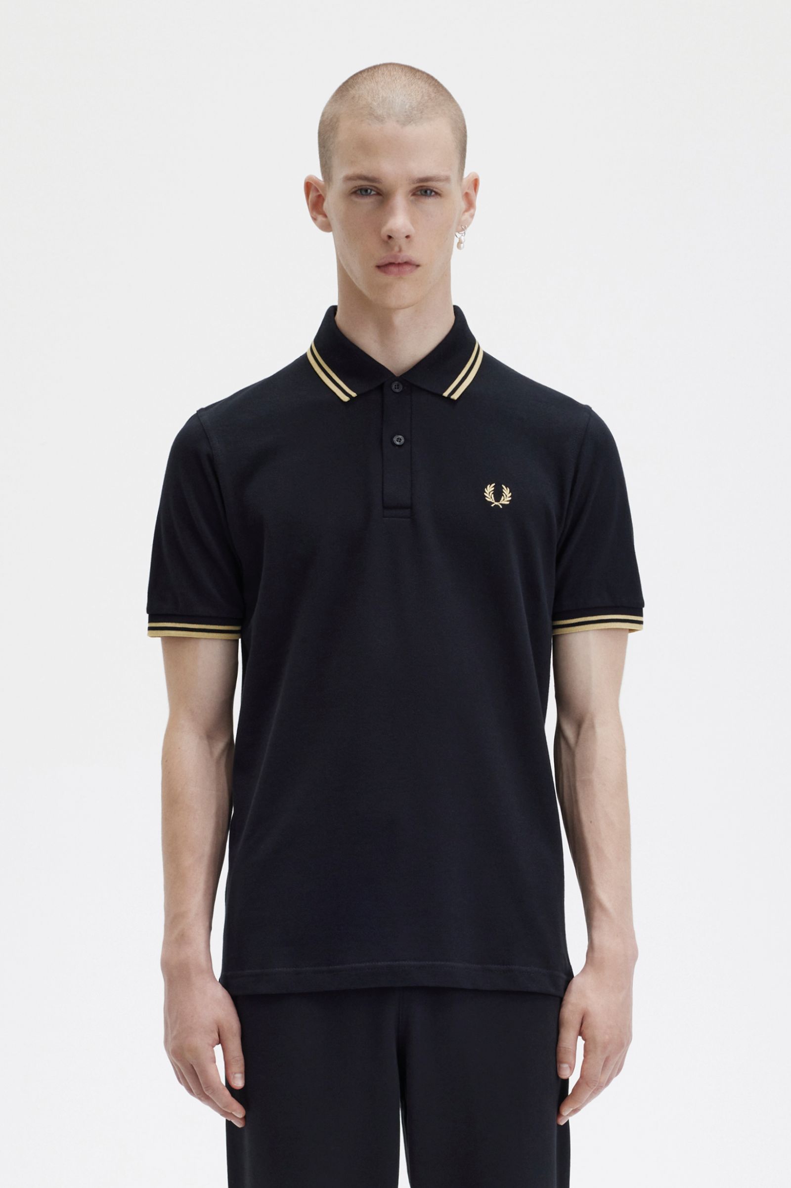 Black fred perry