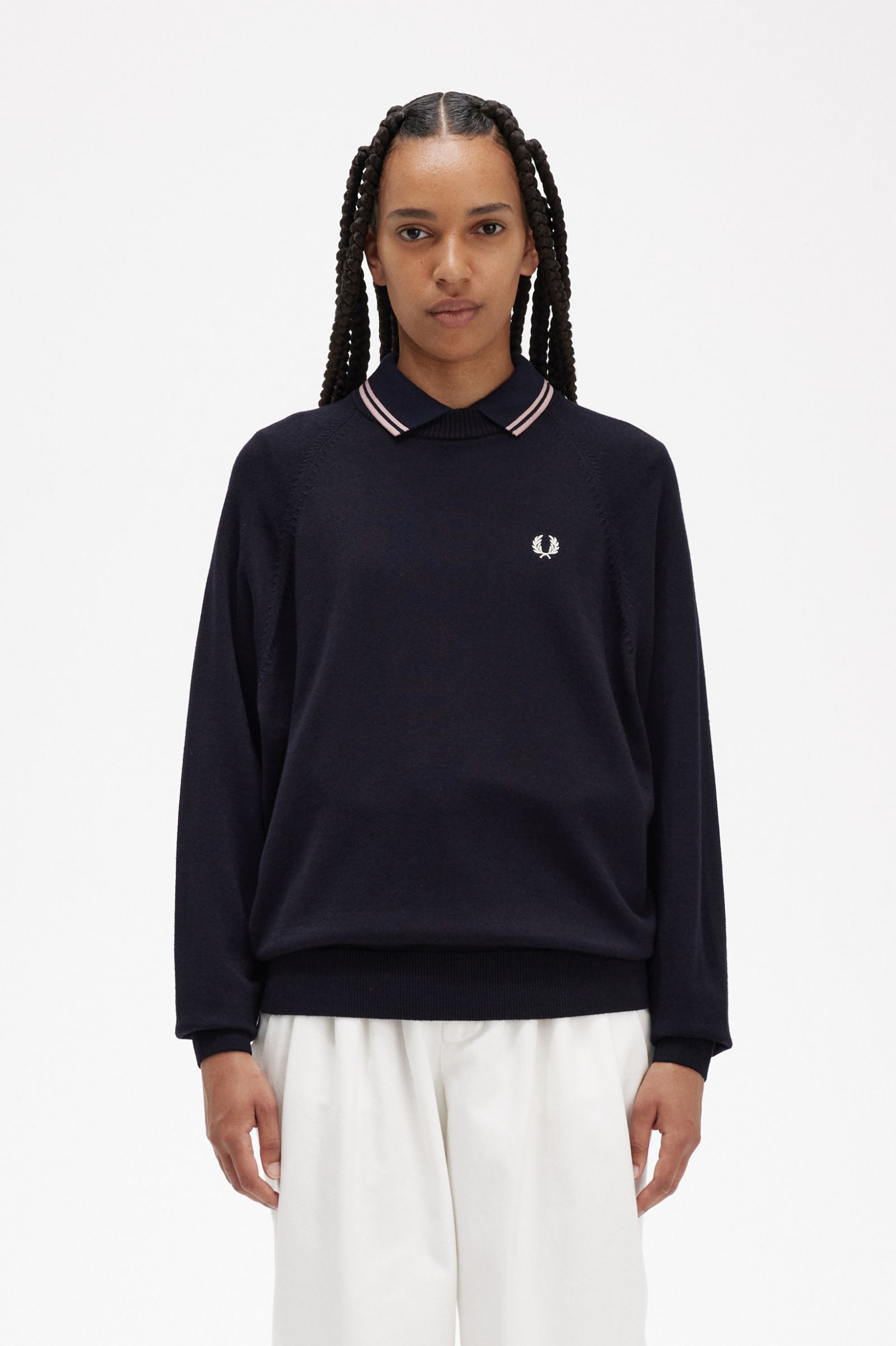 Crew Neck Jumper | Fred Perry