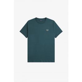 Ringer T-Shirt - Petrol Blue | Men's T-Shirts | Designer T-Shirts for ...