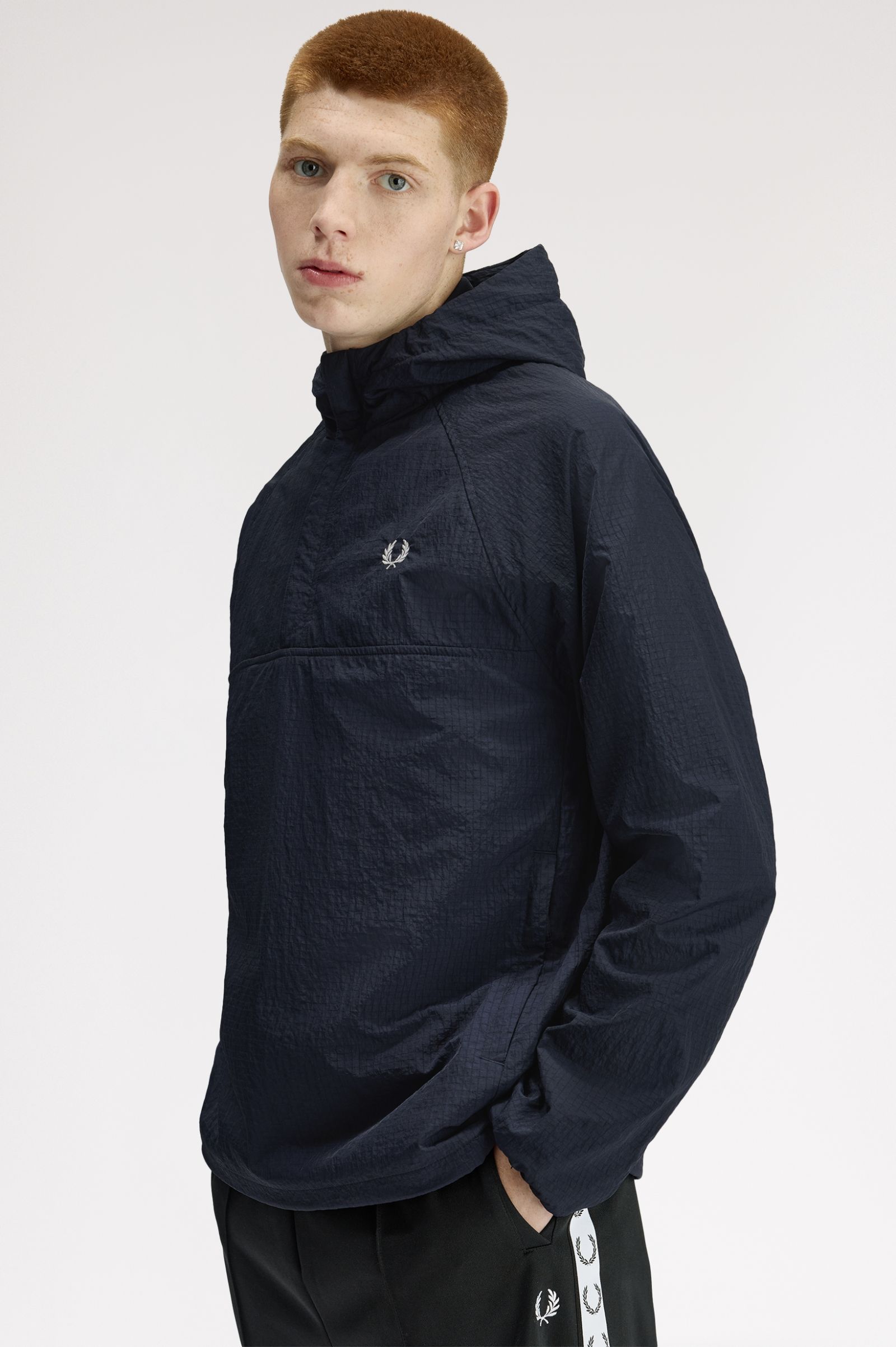 Ripstop Training Smock Jacket - Navy | Mens Coats & Jackets
