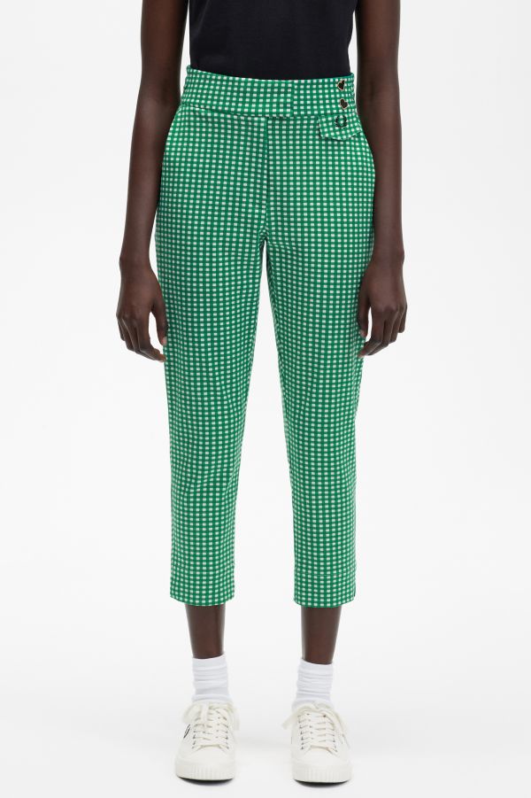 Gingham Trousers