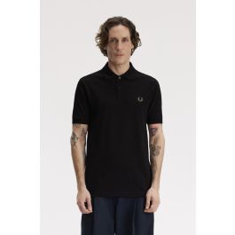 M6000 - Black / Bronze | The Fred Perry Shirt | Men's Short & Long
