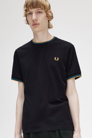 Men's T-Shirts | Ringer T-shirts & Graphic T-Shirts | Fred Perry US