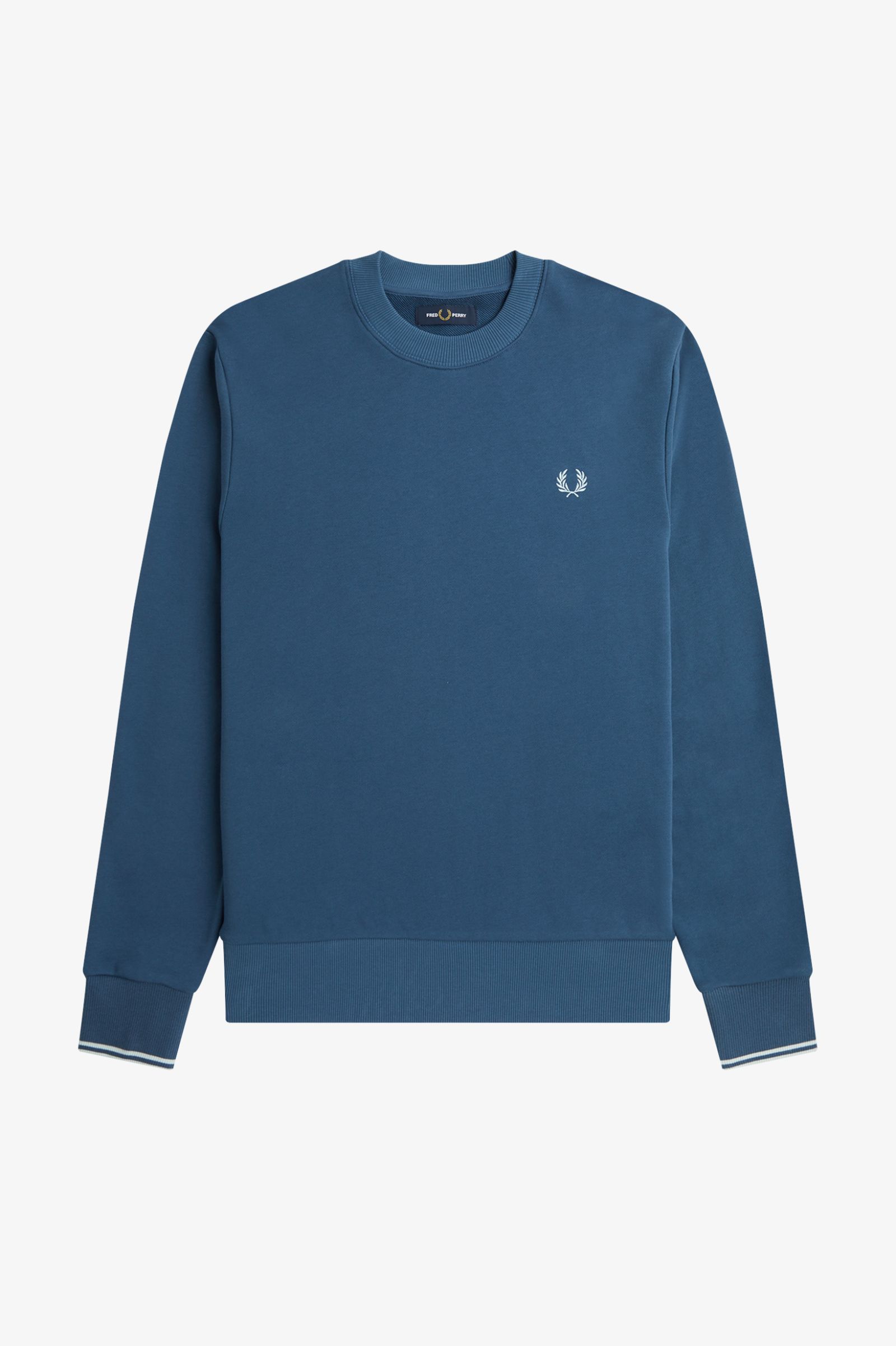 Crew Neck Sweatshirt - Midnight Blue / Light Ice | Men