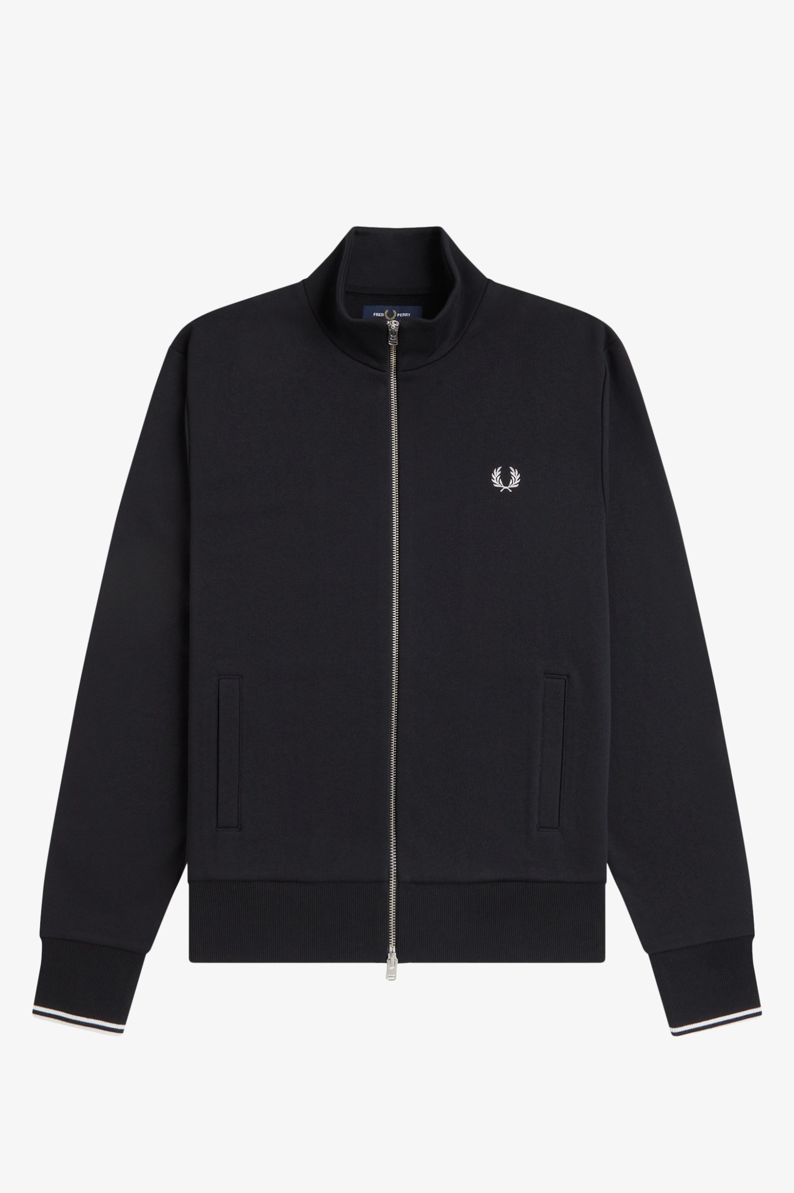 Zip Through Sweatshirt - Black | Men's Sweatshirts |Sports