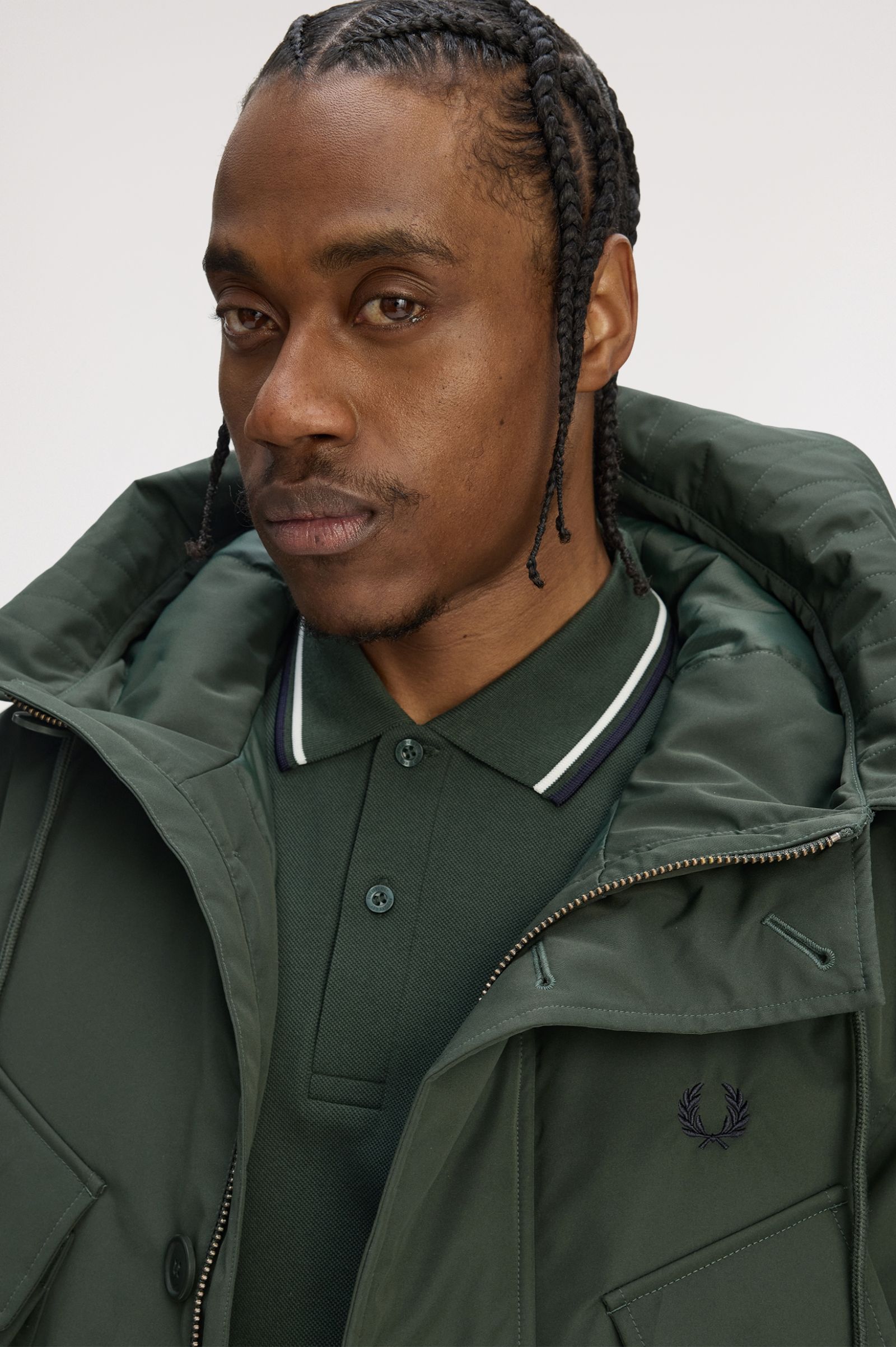 Patch Pocket Puffer Jacket - | Mens Coats & Jackets | Bomber ...