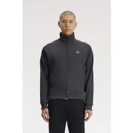 R*y様 FRED PERRY Contrast Tape Track Jack Contrast Tape Track Jacket - Anchor Grey | Men's Track Jackets