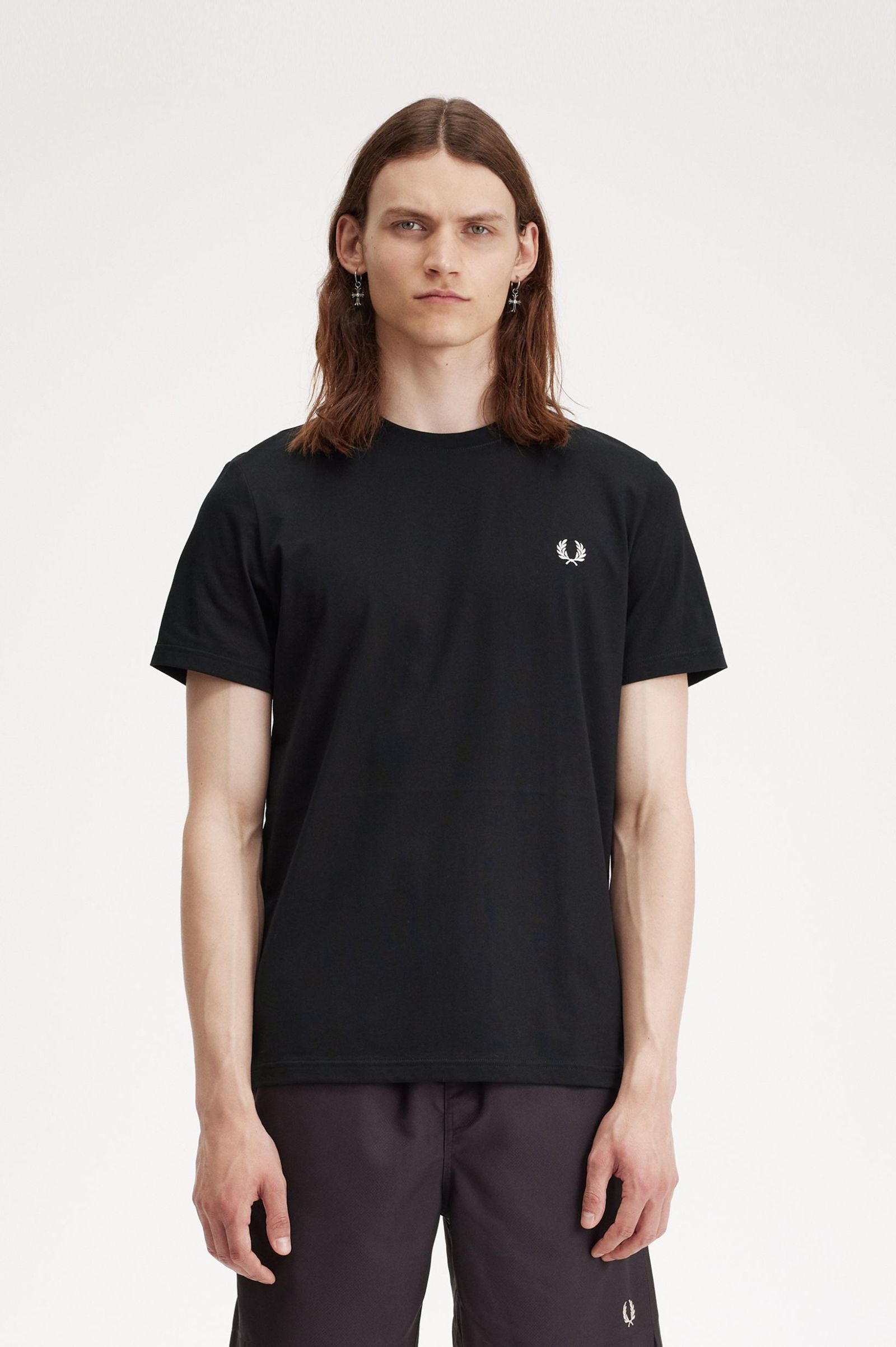 Laurel Wreath Graphic T-Shirt - Black | Men's T-Shirts | Designer T ...