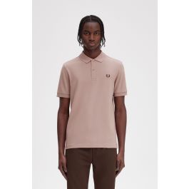 M6000 - Dark Pink / Burnt Tobacco | The Fred Perry Shirt | Men's Short ...