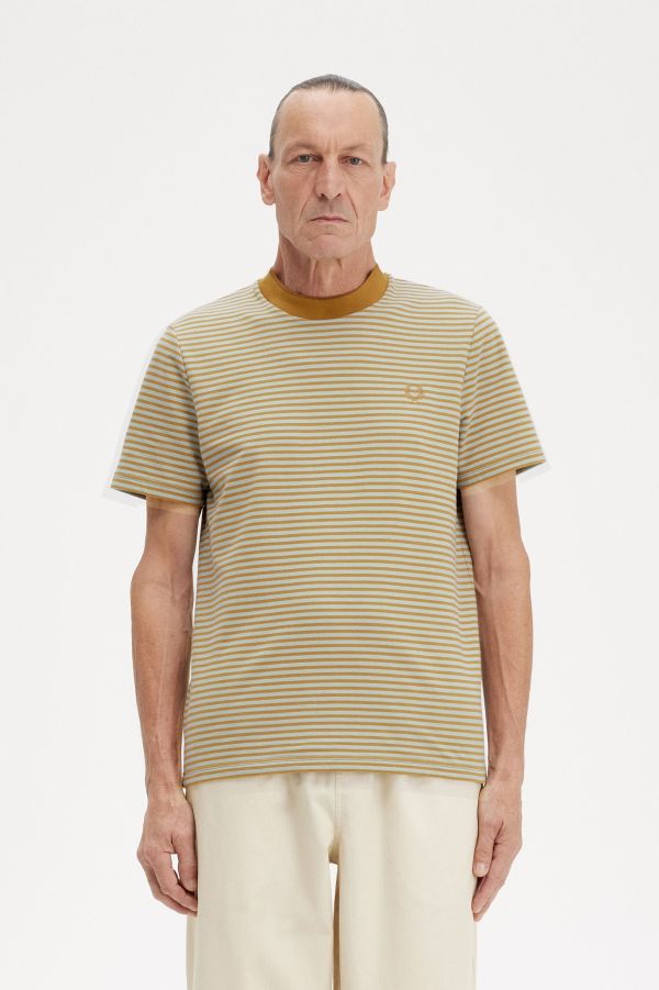Fine Stripe Heavyweight T-Shirt
