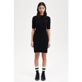 Chenille Rib Dress - Black | Women's Dresses | Polo Dresses & Shirt ...