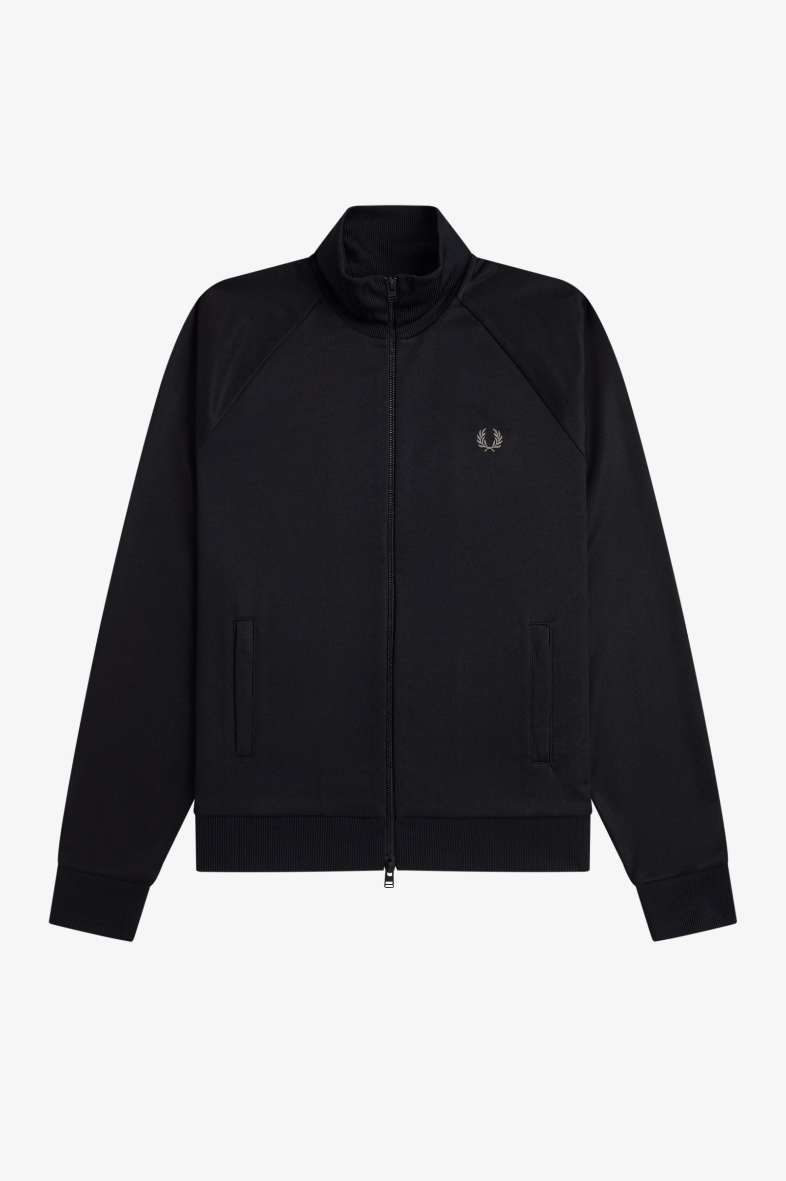 Laurel Wreath Back Track Jacket - Black | Men's Track Jackets