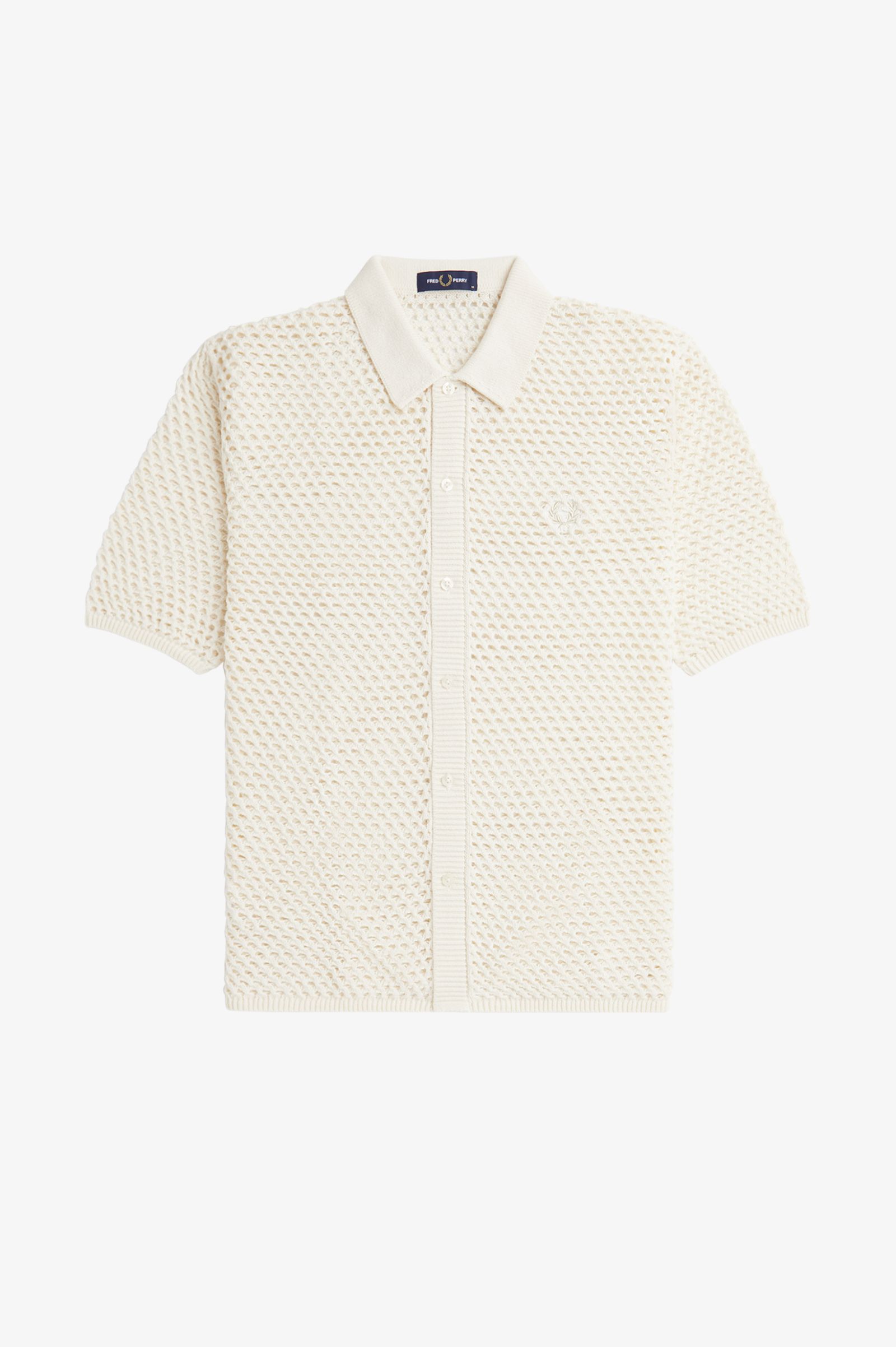 Hemd aus Spitze mit Knopfleiste - Ecru | Strickwaren für Herren めぐみるく様専用☆新品ファー付きシュシュ