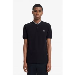 fred perry bomber collar t shirt