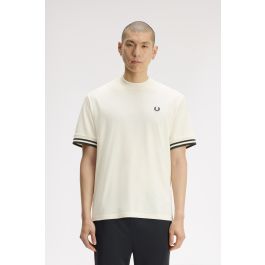 トップス FRED PERRY/Oversized TippedPique T-shirt M3484_560_V2_Q326_MOD1_FRONT.JPG