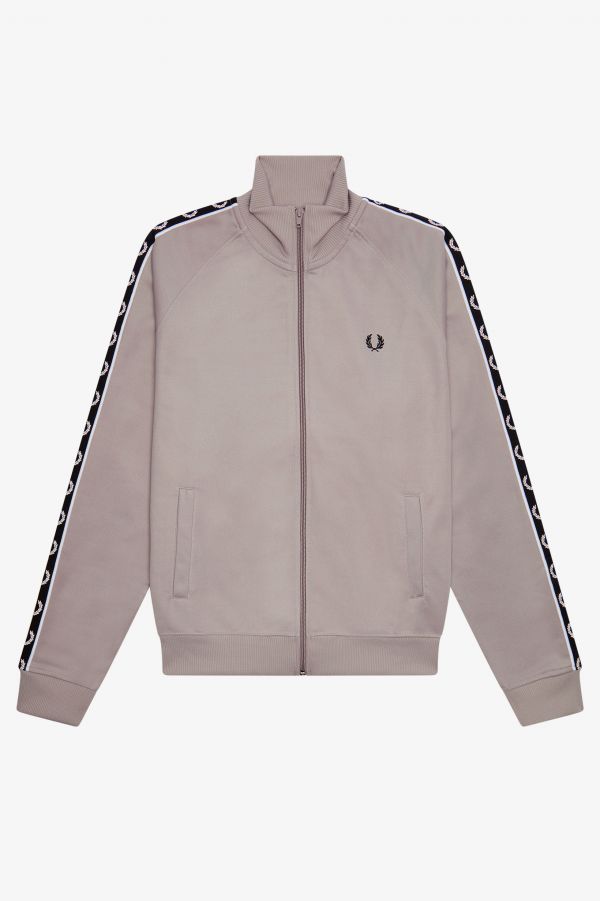 Contrast Taped Track Jacket