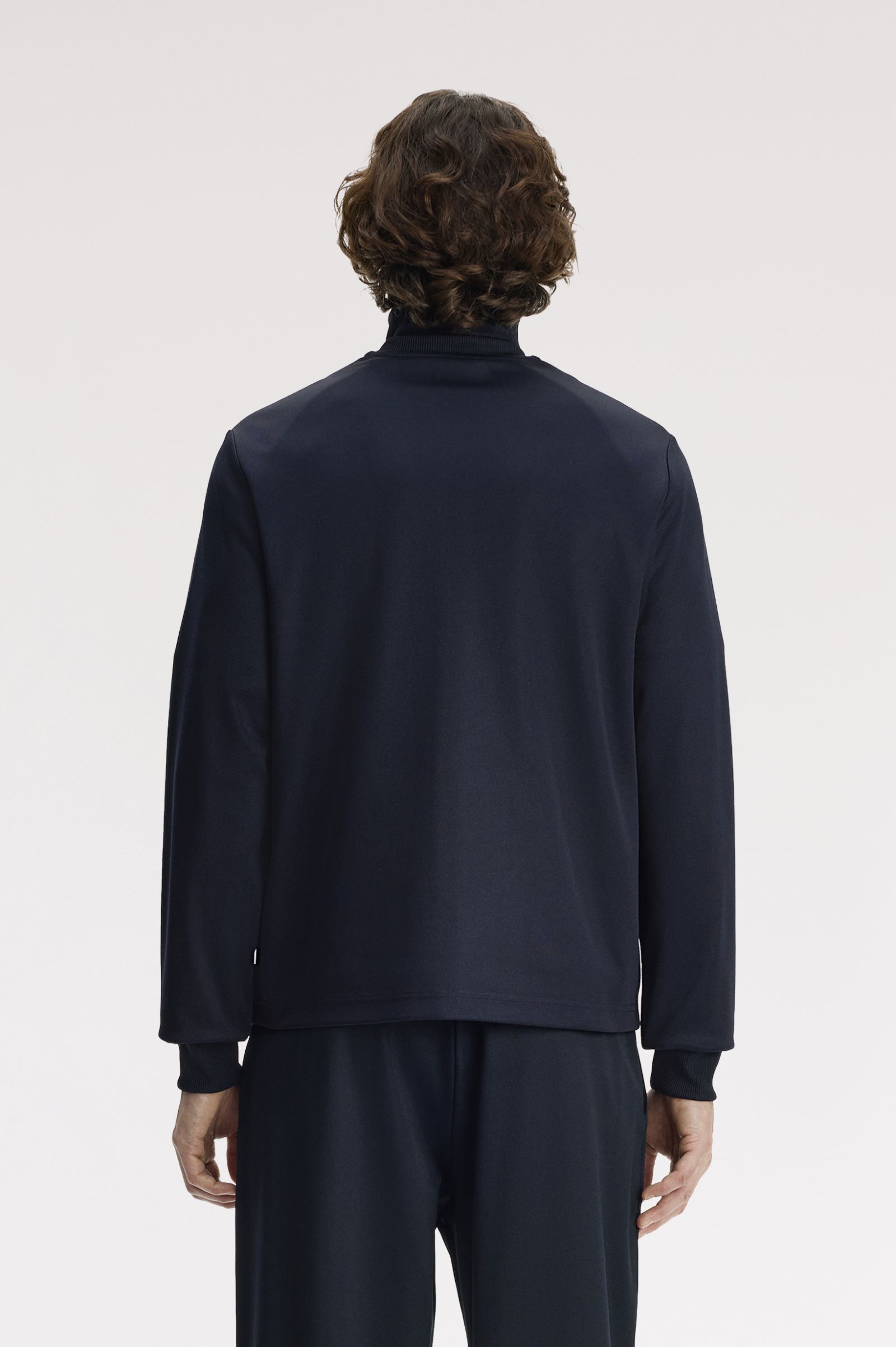 Woven Tape Track Jacket - Navy | Men's Track Jackets | Track Tops