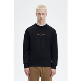 Embroidered Sweatshirt - Navy | Men's Sweatshirts |Sports Inspired ...