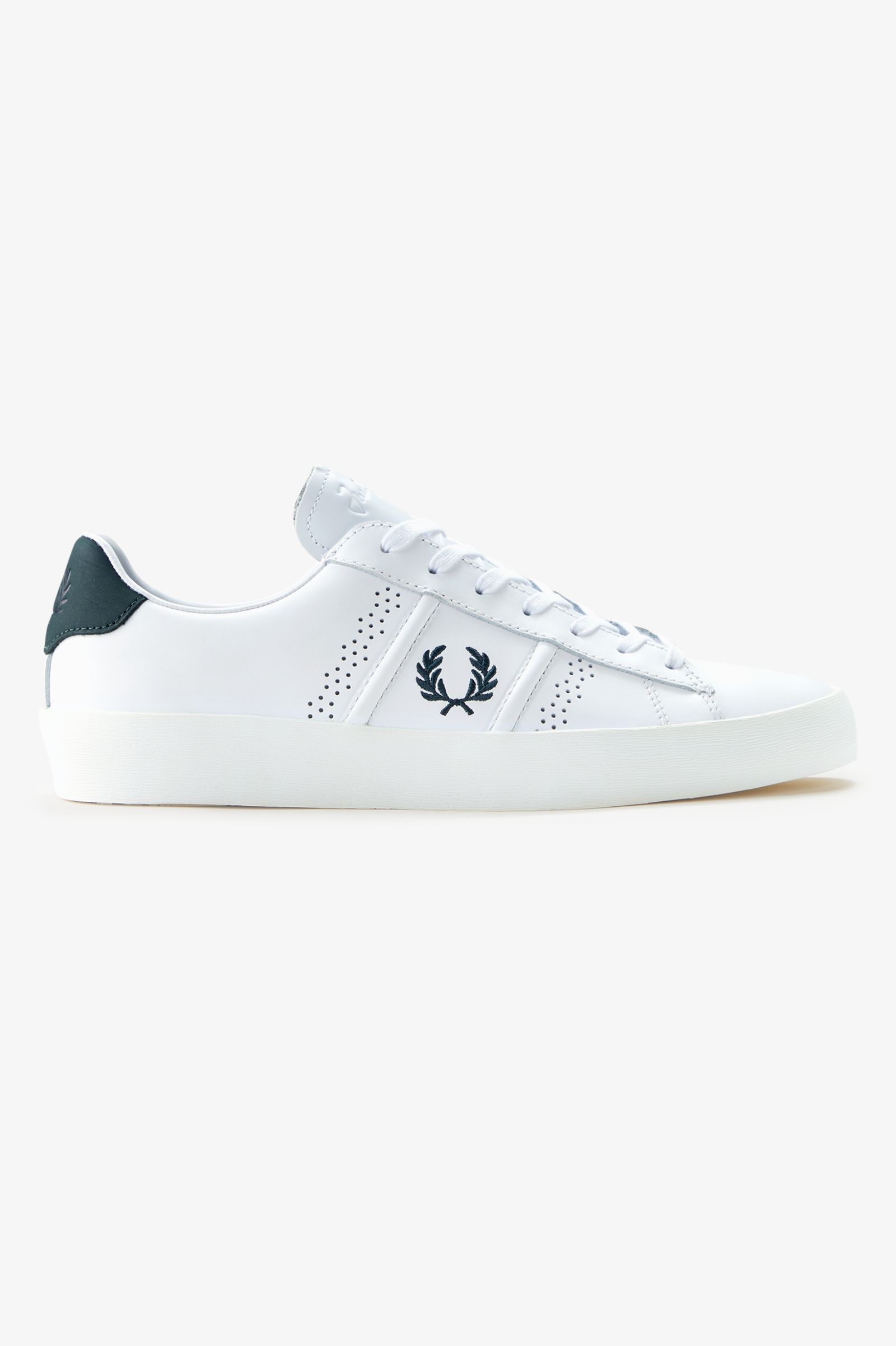 Leather Topspin Tennis Shoe - White | Men's Footwear | Boots