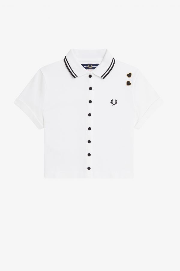 Button Through Piqué Shirt