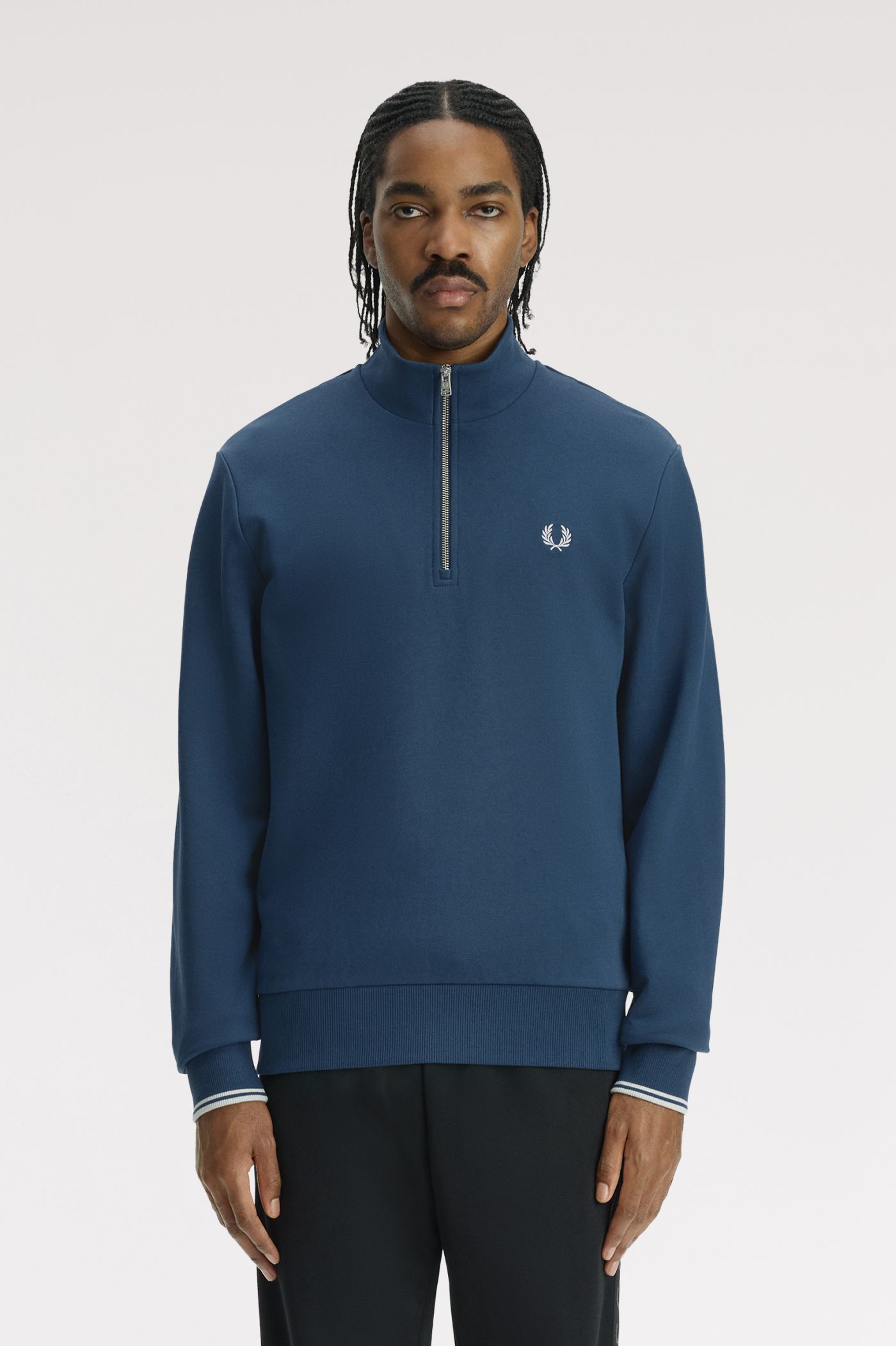 Half Zip Sweatshirt - Mod Blue / Slate / Slate | Men's Sweatshirts