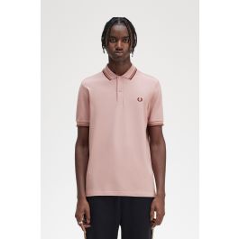 M3600 - Dusty Rose Pink / Shaded Stone | The Fred Perry Shirt | Men's ...
