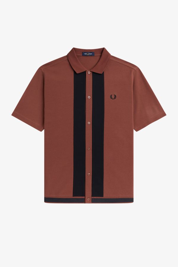 Panelled Polo Shirt