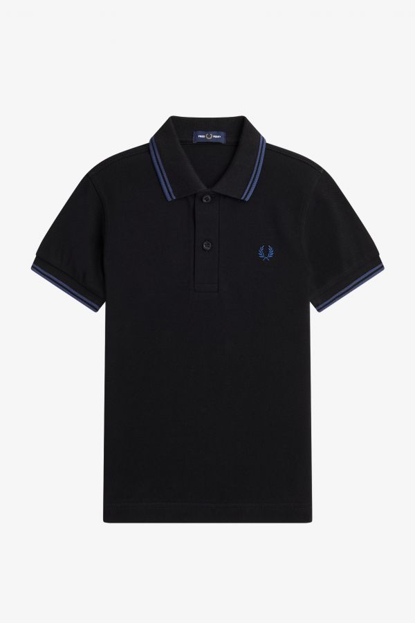 Kids Twin Tipped Fred Perry Shirt