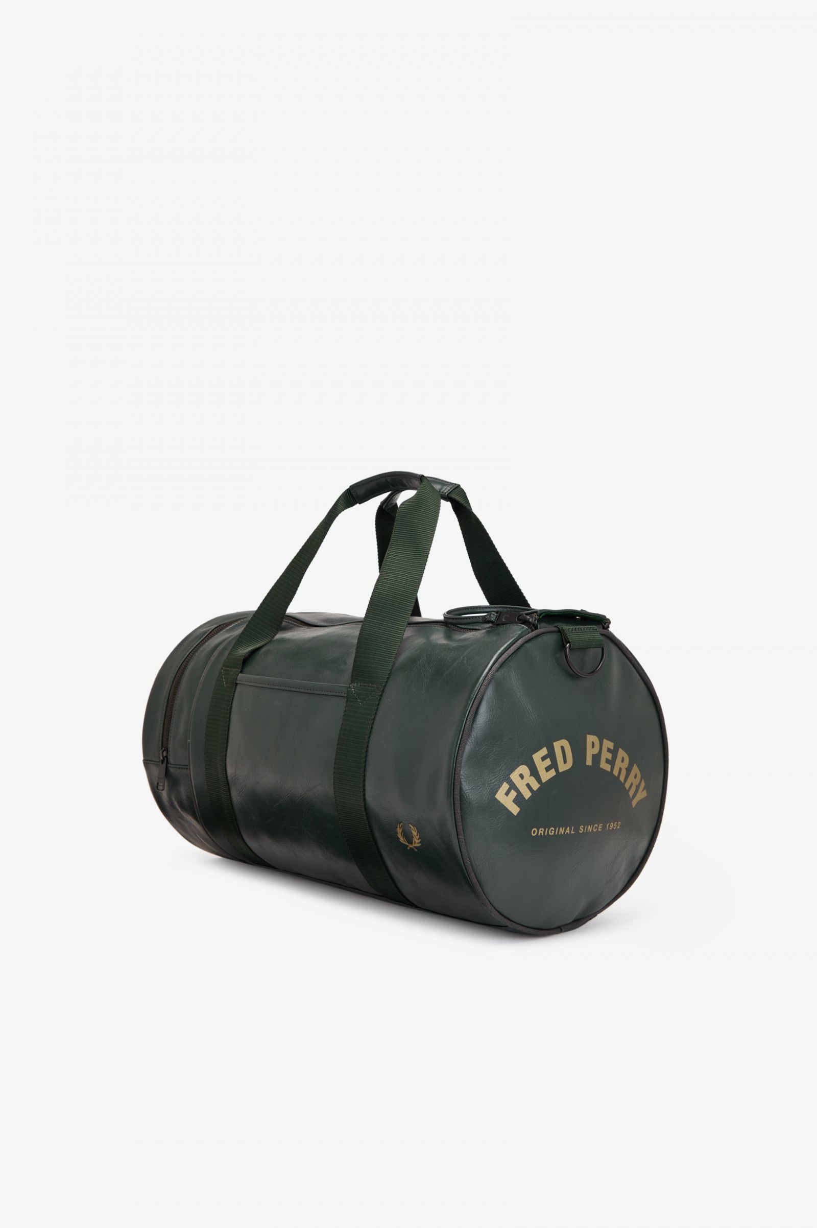 Fred Perry Contrast Colour Barrel Bag Tan/Black