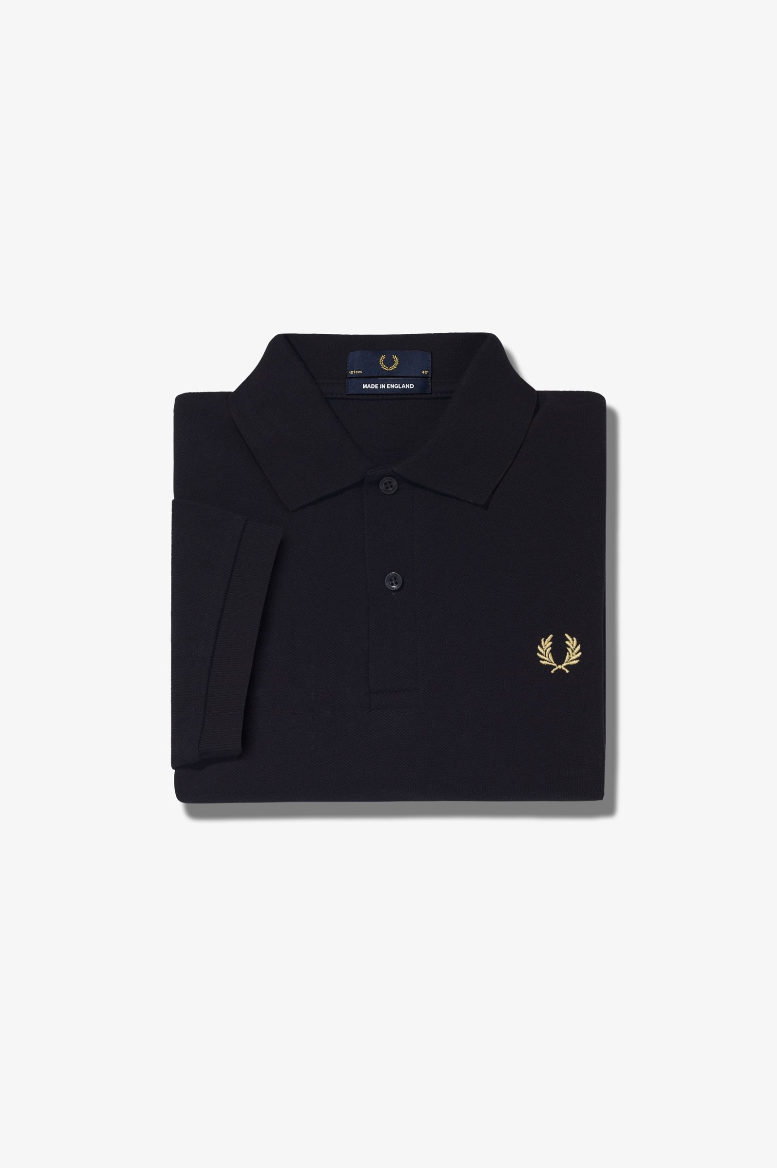 M3 - Black / Champagne | The Fred Perry Shirt | Men's Short & Long