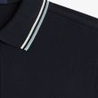 Navy / Ecru / Silver Blue