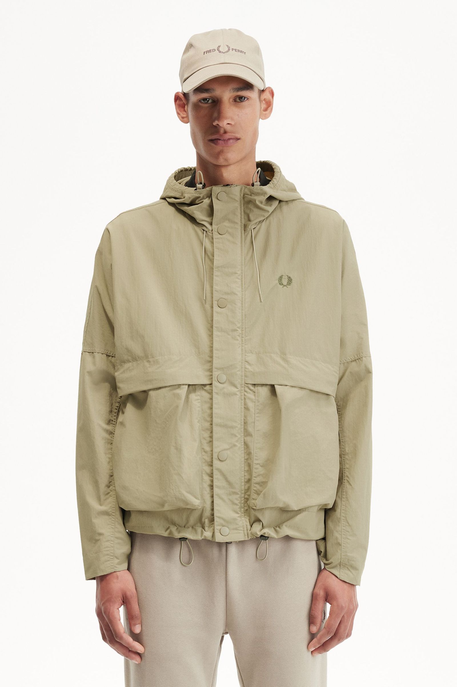Fred Perry Ripstop Half Zip Jacket Hotsell | bellvalefarms.com