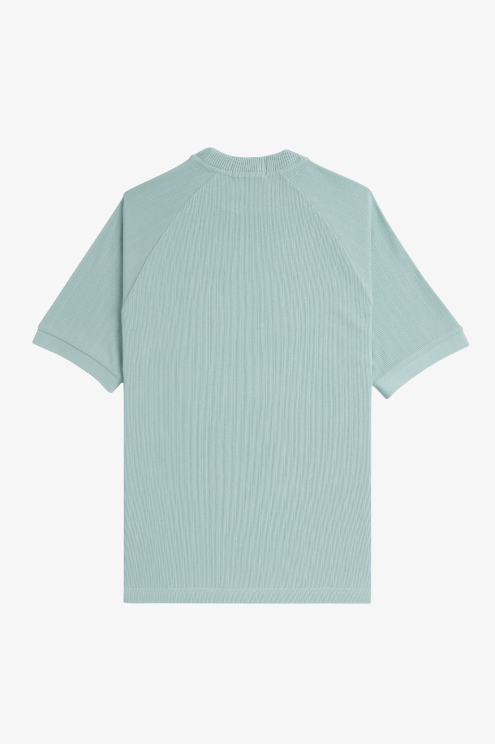 Geripptes T-Shirt mit Raglanärmeln - Silberblau | T-Shirts für 