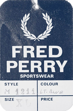 شارة ملابس فريد بيري M1211 الأصلية