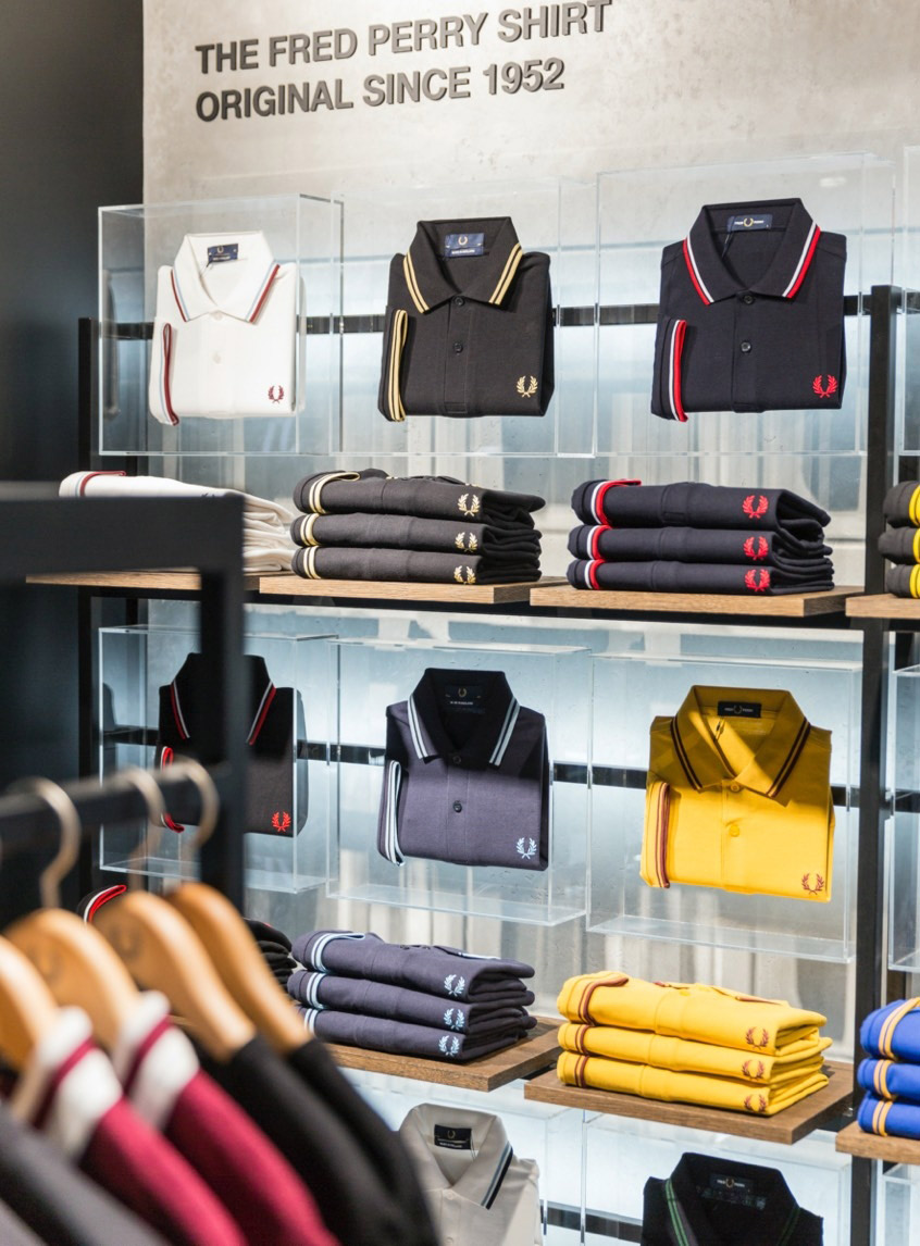 Negozi fred discount perry