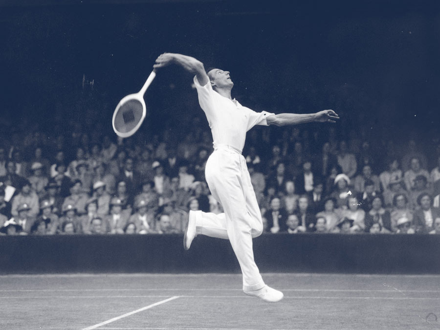 Fred Pery; Wimbledon 1935
